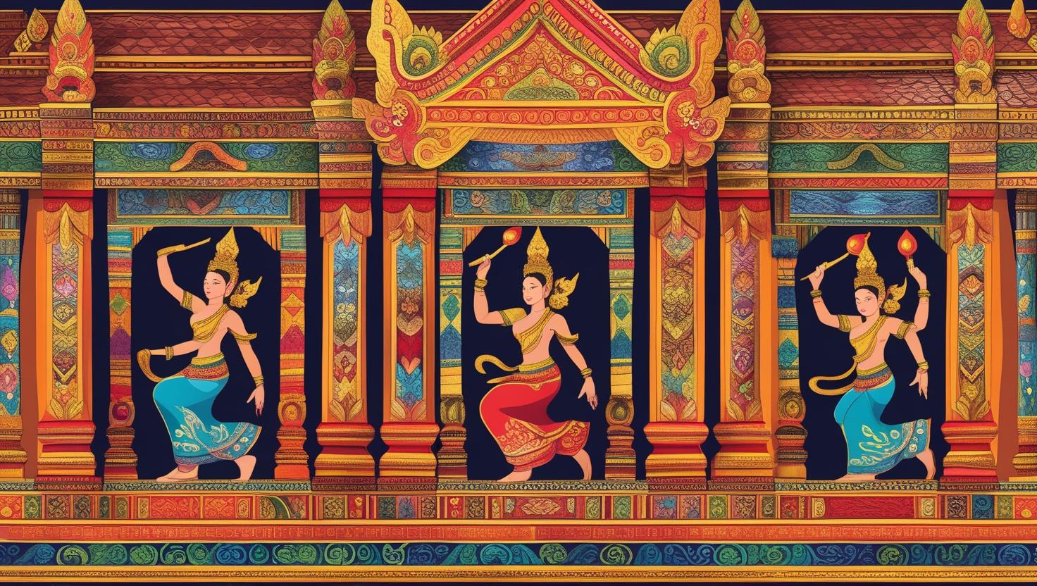 Cambodian Art Banner
